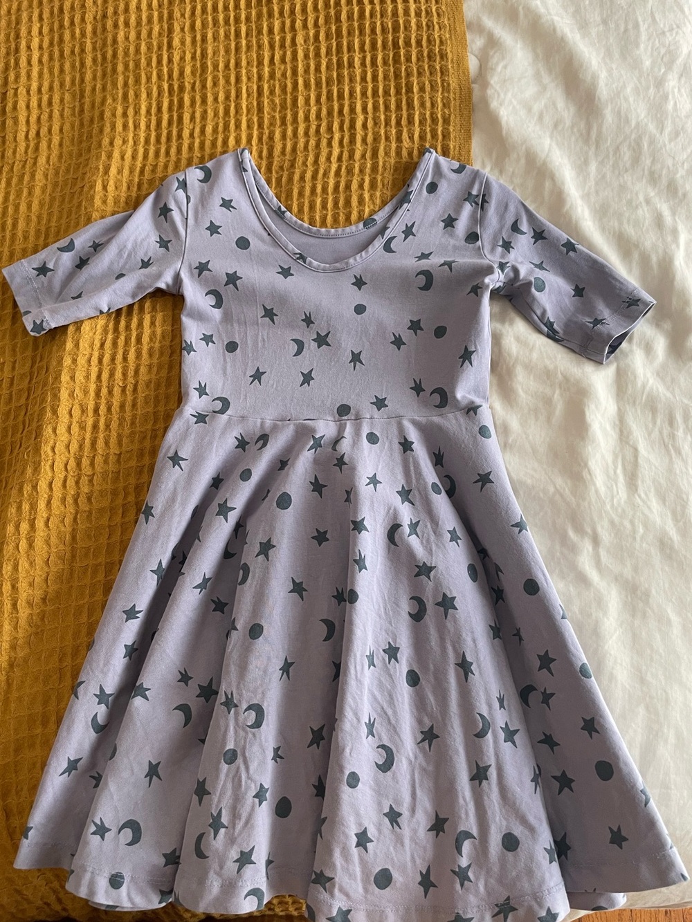 Hanna Andersson Moon & Star Twirl Dress